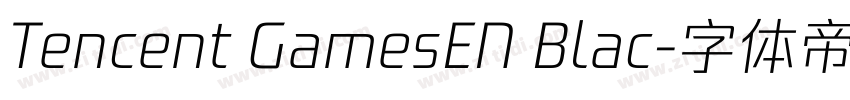 Tencent GamesEN Blac字体转换